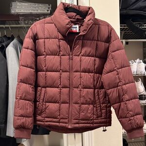 Levi's Burgundy Quilted Jacket